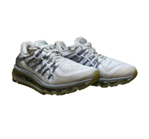 Nike Air Max 2015 White Silver Pure Platinum Shoes women’s 8